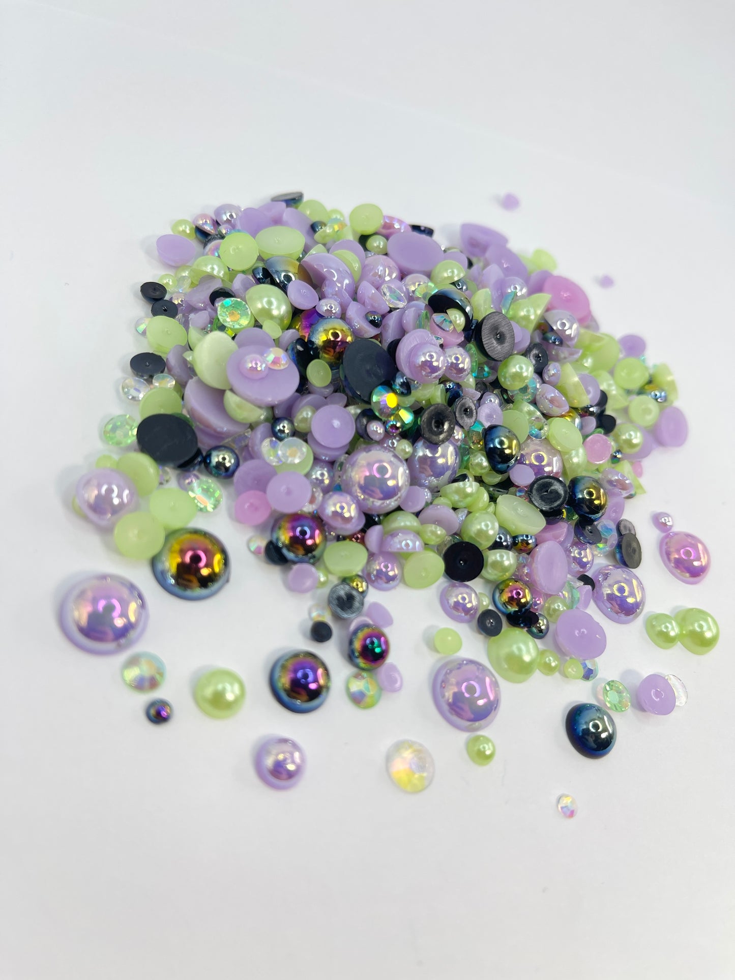 Lightyear Flat Back Pearl/ Rhinestone Mix 50g