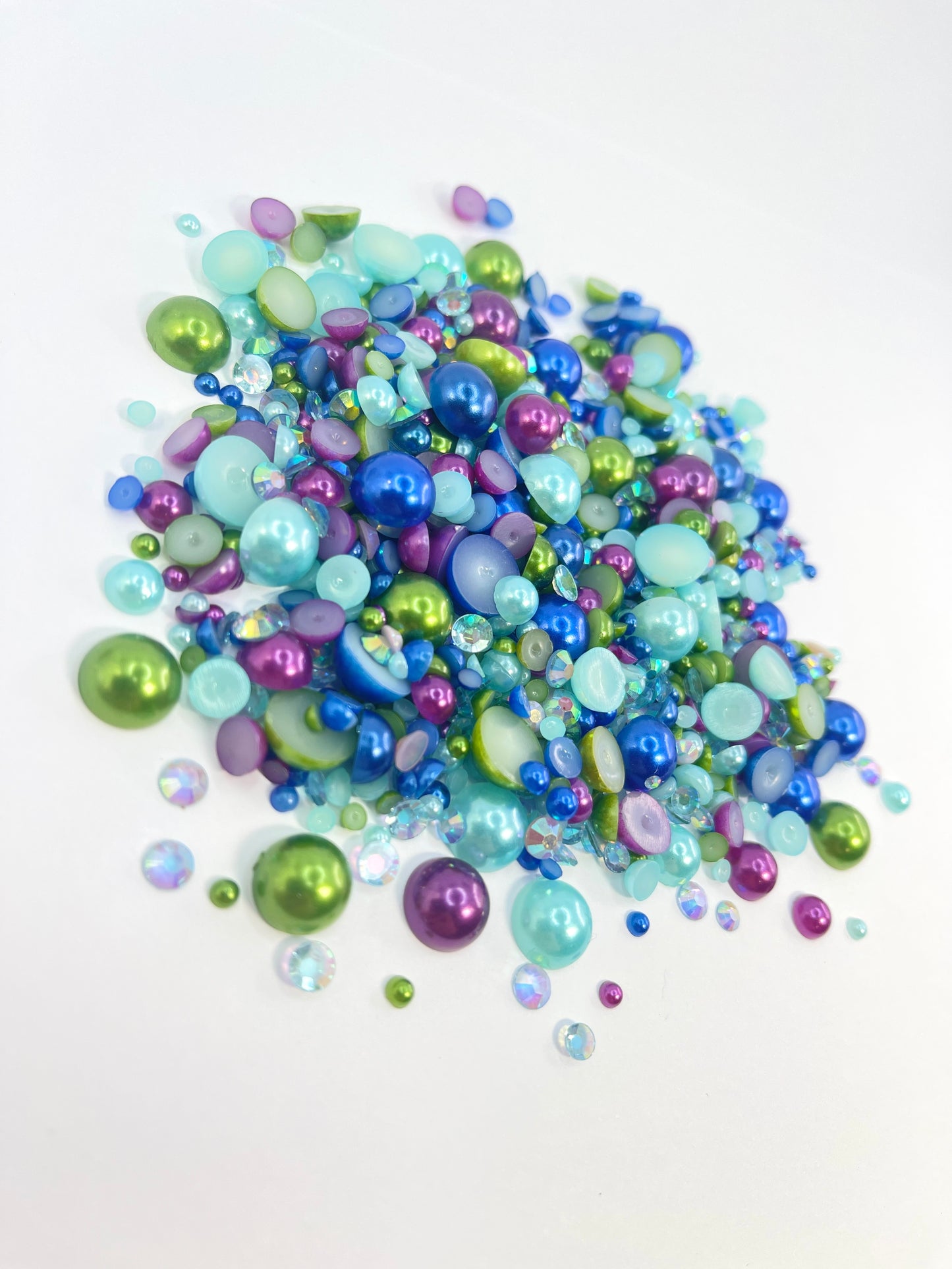 Celia Mae Flatback Pearl/Rhinestone Mix