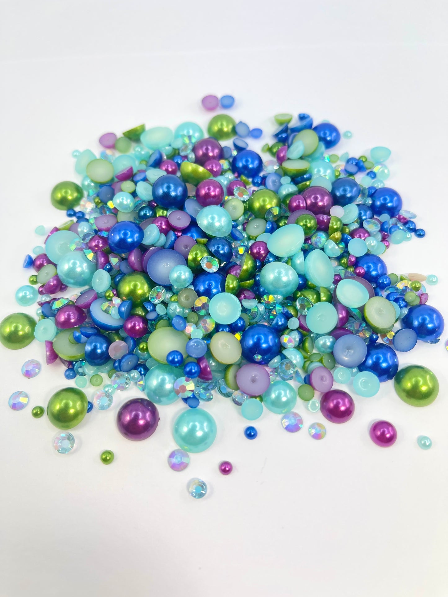 Celia Mae Flatback Pearl/Rhinestone Mix