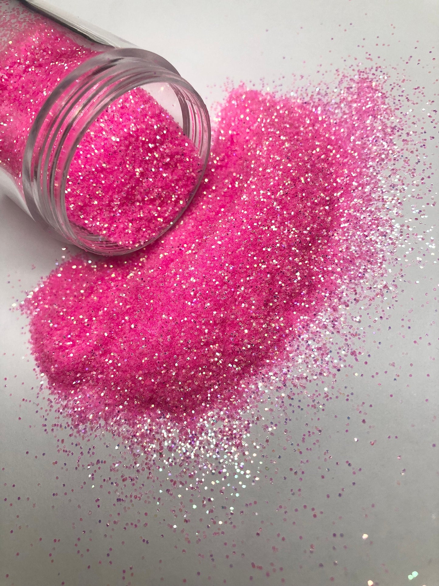 Flirty Pink Iridescent Fine Glitter