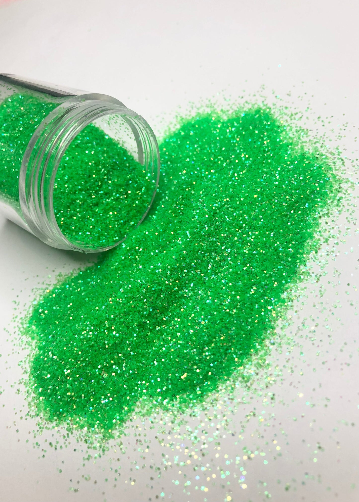 Fluro Apple Iridescent Fine Glitter