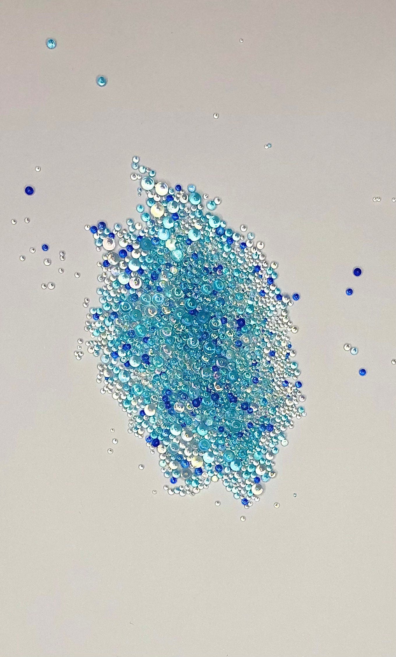 Blue Mermaid Bubble Beads Mix
