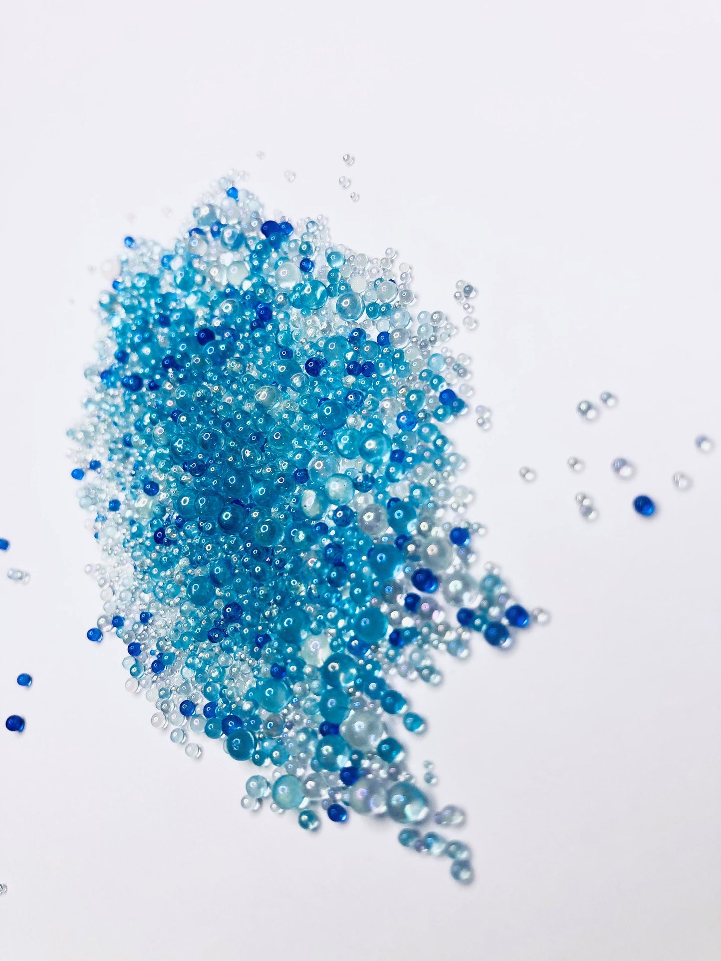 Blue Mermaid Bubble Beads Mix