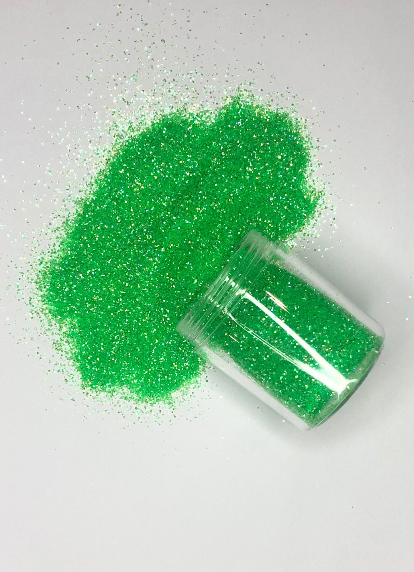 Fluro Apple Iridescent Fine Glitter