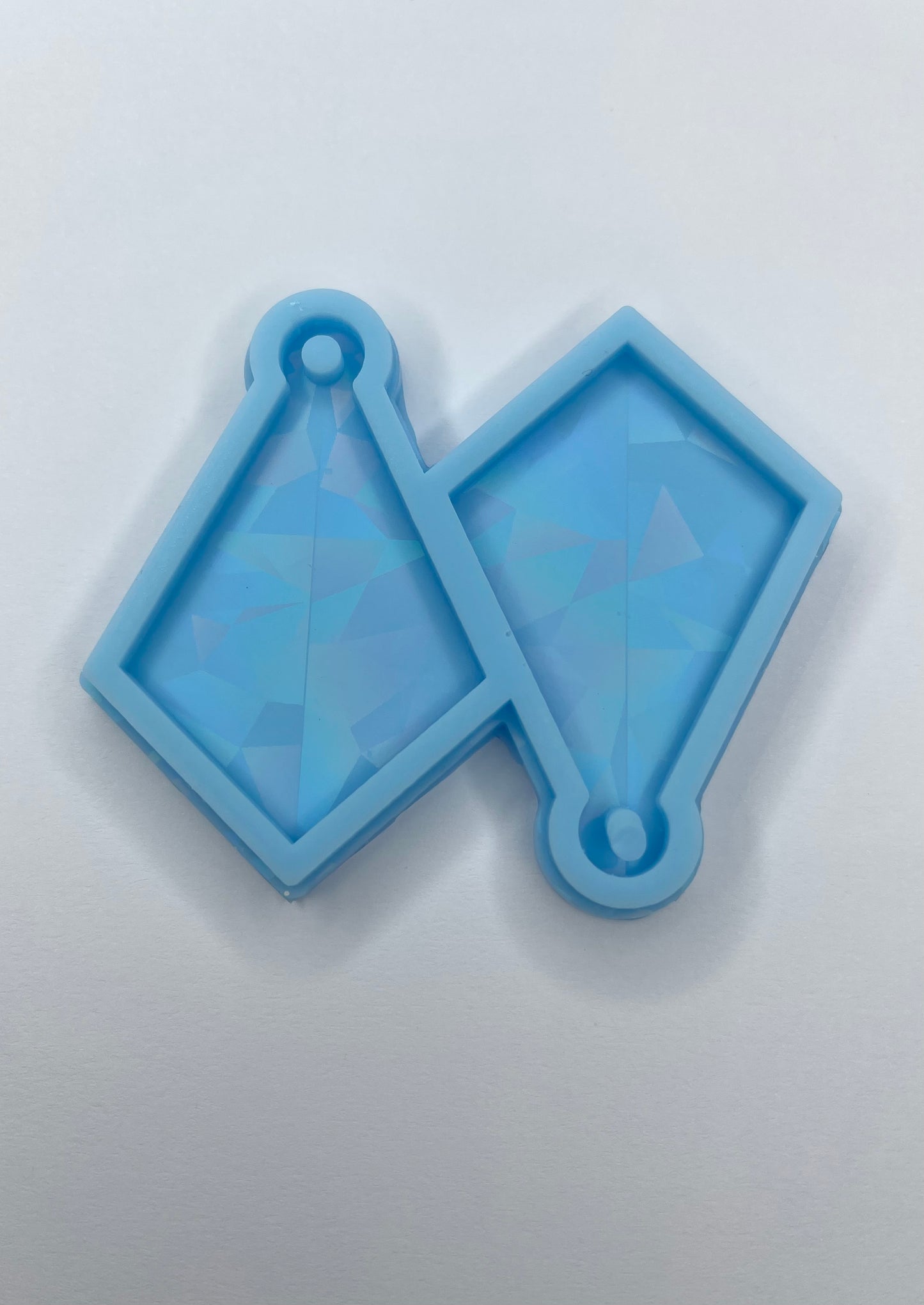 Holographic Diamond earring pendant mould