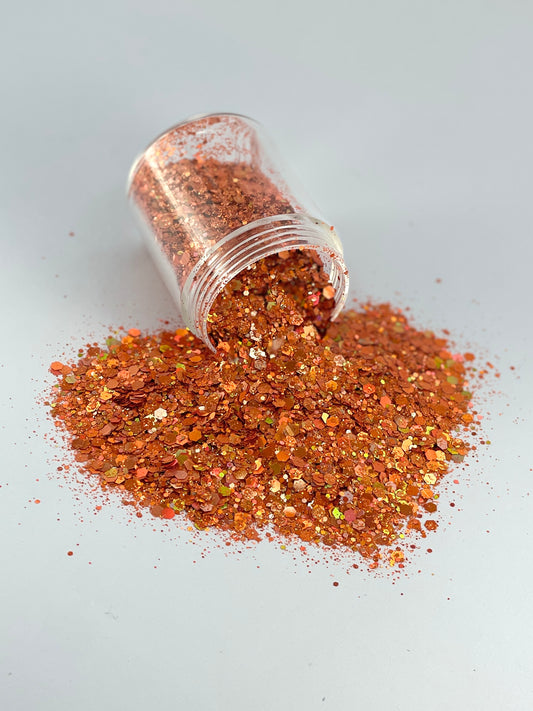 Pumpkin Spice Chunky Glitter