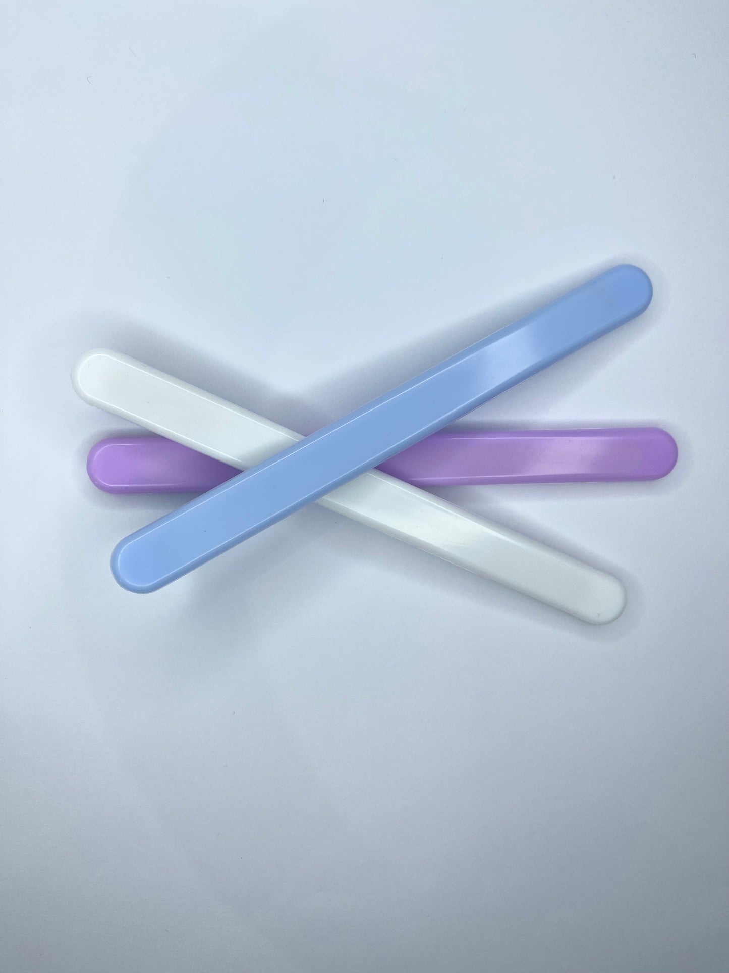 Silicone Flat Rounded Stir Sticks 3pc