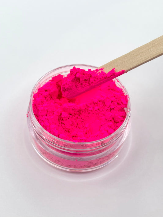 Fluro Pink Mica Powder