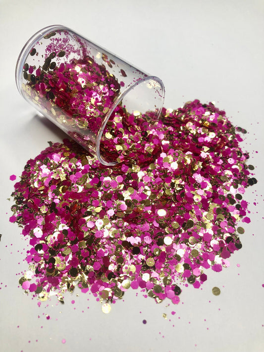 Golden Fuschia Chunky Mix