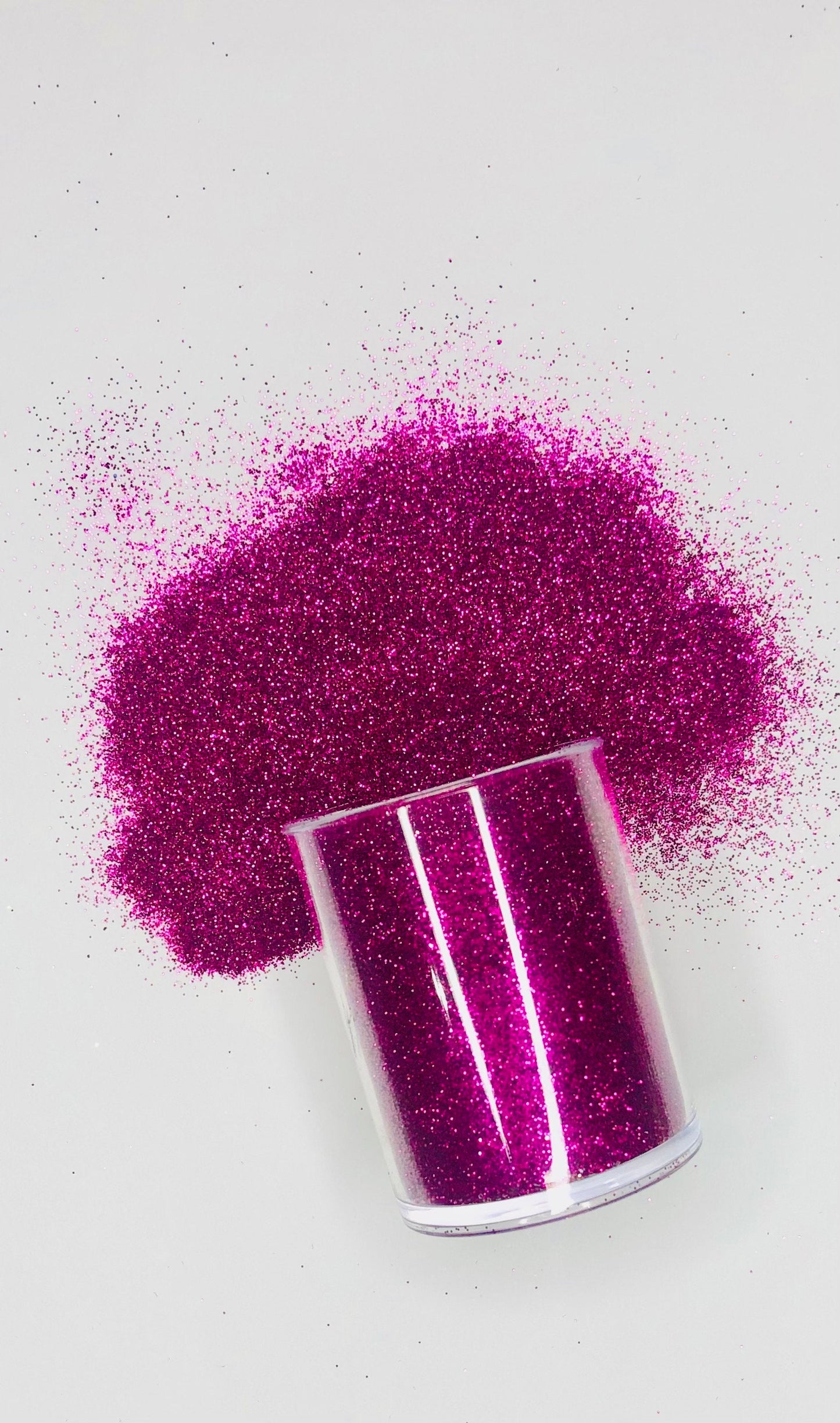 Hot Magenta Fine Glitter