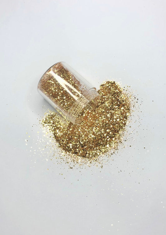 Mini Golden Pumpkin Medium Glitter Mix