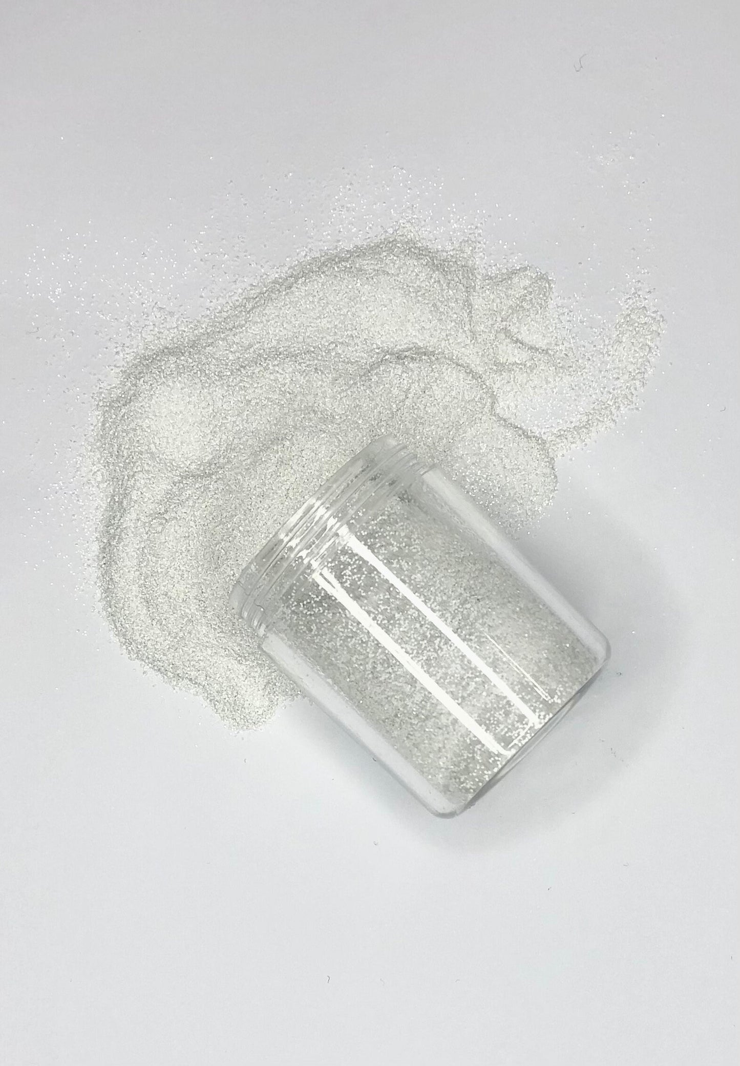 Snow Fine Straight White Fine Glitter