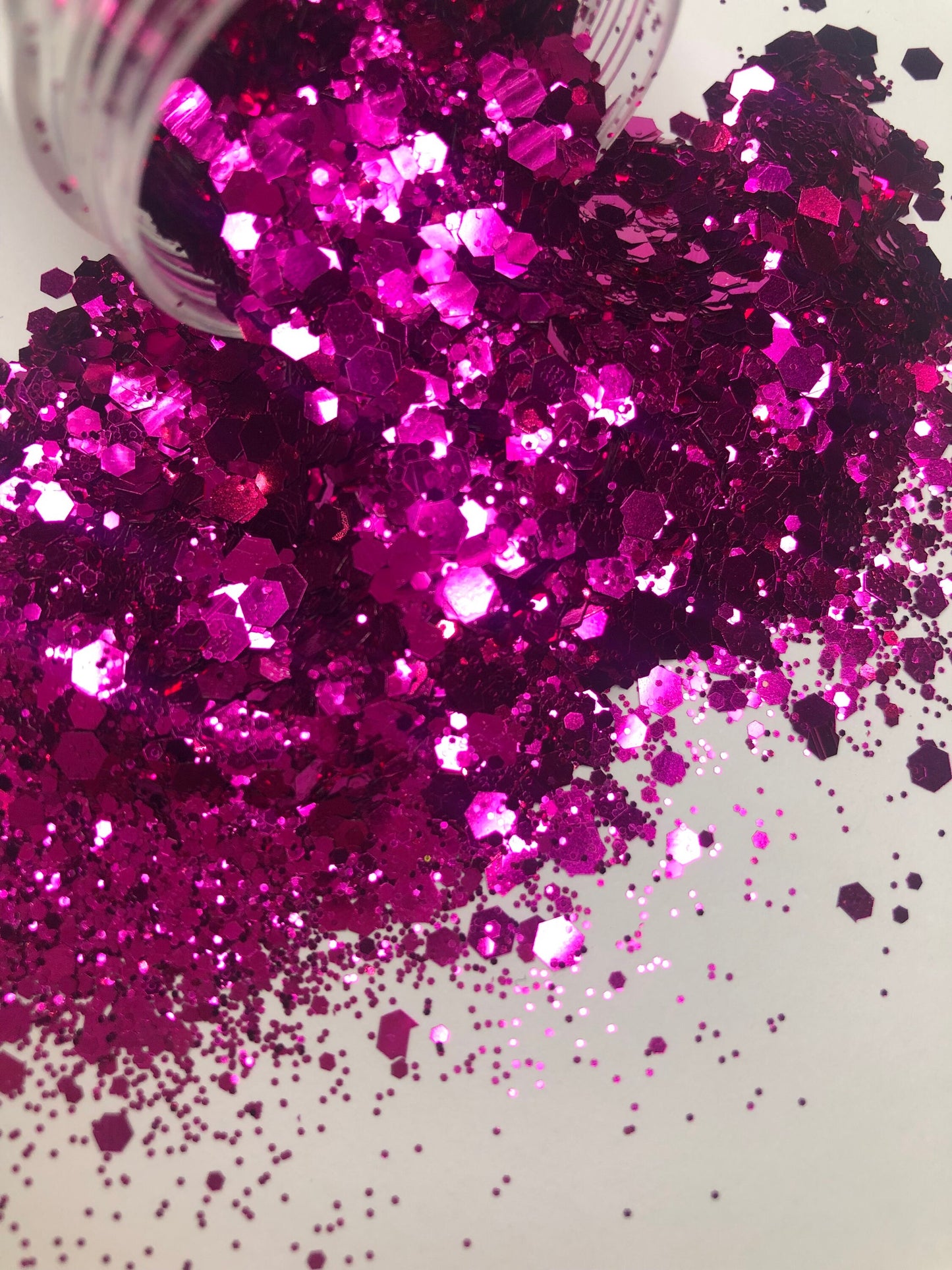 Hot Magenta Chunky Mix