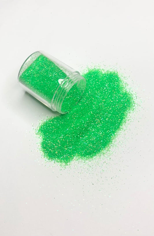 Fluro Apple Iridescent Fine Glitter