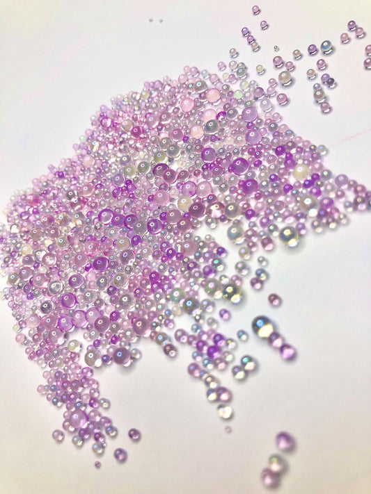 Pink Mermaid Bubble Beads Mix