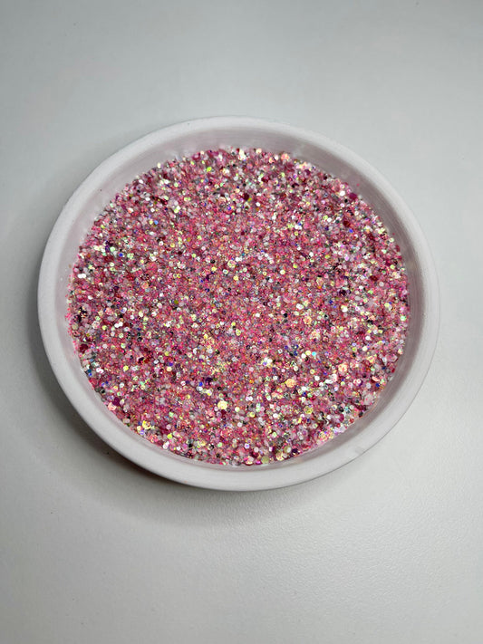 Strawberry Dream Opal Medium Glitter Mix